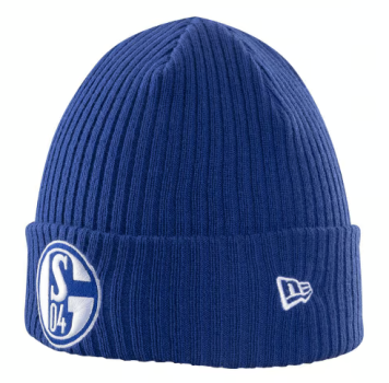 Preview: FC Schalke 04 - New Era Beanie Logo königsblau